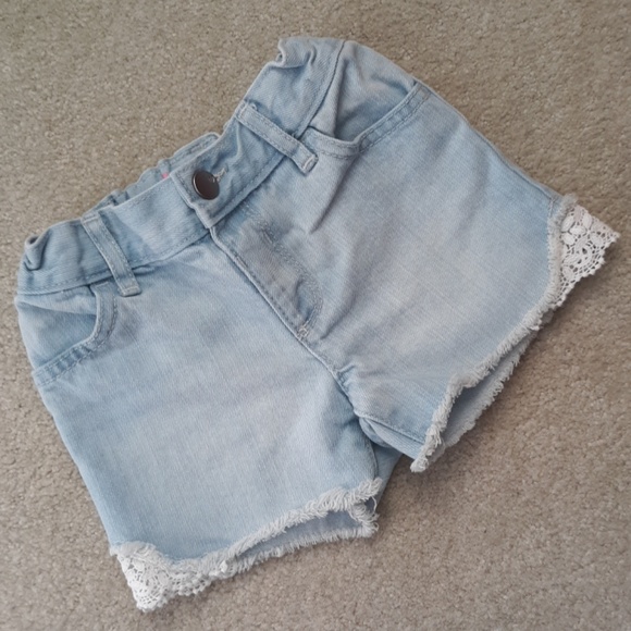 children's place jean shorts
